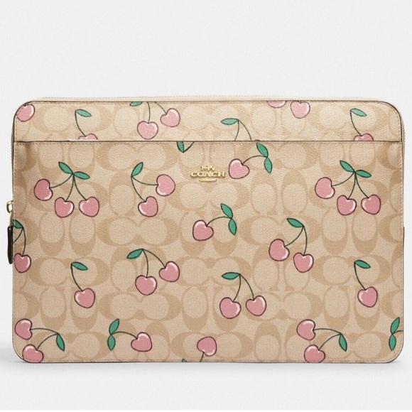 Coach Tablets & Accessories New Coach Laptop Sleeve In Signature